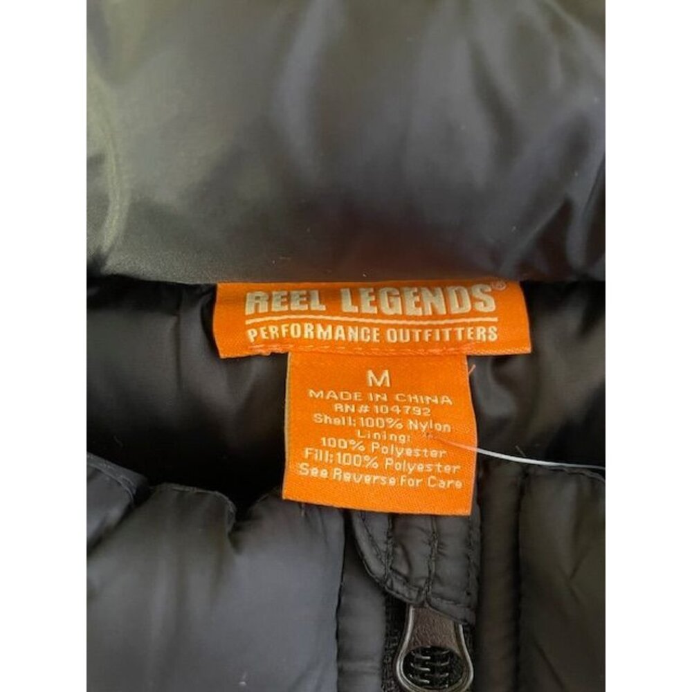 Reel Legends Puffer Vest Women LARGE - Picture 6 of 7
